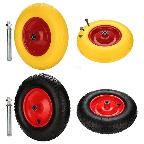 Schubkarrenrad vollgummi - pu,